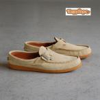 EASYMOC buckle slip-on loafer sand suede イージーモック バックル ストラップ スリッポン ローファー サンド スエード メンズ アメリカ MADE IN USA 海外