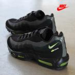 NIKE Air Max 95 black/lt smoke grey/volt ナイキ エアマックス 95 ブラック グレー イエロー グラデ ブラックソール ロゴ LOGO アメリカ USA 海外 限定