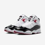 NIKE Jordan 6 Rings White/Varsity Red/Black ナイキ ジョーダン 6 リングズ ホワイト ブラック レッド シカゴ ハイカット バッシュ USA アメリカ 海外 限定