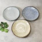 ショッピング花火 大皿 27cm 水花火 食器 盛り付け皿 メイン皿 ディナープレート おしゃれ食器 和モダン シンプルデザイン 料理映え テーブルウェア 日常使い 食卓コーディネート