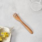 木製フォーク S 14cm MUTE マホガニー�