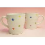 らせん水玉　軽量マグカップ