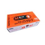 フジラテックスグローブM ホワイト 粉付き (100枚入) 粉有り 使い捨て手袋 ゴム手袋 食品衛生規格合格品 白