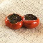 ショッピング箸置き 柿の箸置き 約5.5cm 和食器 箸置き オレンジ系 野菜＆フルーツ 業務用 箸まくら YK-hv0042-kaki