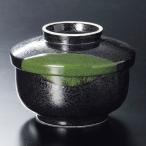 グリン黒水晶平むし碗 約11.5cm 和食�