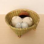 茶碗かご 大田原の竹細工 直径約35cm×高さ約15cm 竹籠 国産 高級 職人 日本製 茶碗籠 大田原 竹細工 プレゼント ギフト