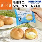 ヒロタ シュークリーム 冷凍 24個 訳あり (賞味期限2023年7月30日) HIROTA 送料無料 冷凍便 同梱不可 指定日不可 お取り寄せグルメ 食品 産直