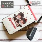 ショッピング楽天ファッション スマートフォンポーチ スマホショルダー スマホケース スマホポーチ タッチパネル対応 透明窓 カード ポケット ショルダーバッグ レディース 斜めがけ