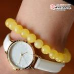 ハニーアンバーブレスレット琥珀こはくアンバーパワーストーン天然石開運金運健...