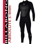 ウェットスーツ ビラボン 5/4mm ABSOLUTE COMP バックジップ メンズ フルスーツ アブソリュート 2017 最新モデル