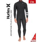 Sale ウェットスーツ  ハーレー HURLEY  ADVANTAGE PLUS 5/3mm 　チェストジップ　セミドライ　メンズ BLACK