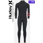 Sale【サイズLS】  ハーレー HURLEY  ADVANTAGE  3/2mm 　チェストジップ　メンズ  　ウェットスーツ black xred