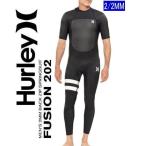 特価  ハーレー HURLEY  FUSION  2/2mm バックジップ　2023　メンズ BLACK　シーガル　ウェットスーツ