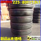新品 6本価格 225/80R17.5 123/122 LT ブリヂストン G530 2019年製 サマータイヤ トラック