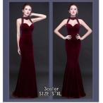 マーメイドドレス パーディードレス セクシー 大人 ロングドレス ウエディングドレス 結婚式 二次会 舞台用 披露宴 演奏会 発表会 ピアノ イベント用 上品