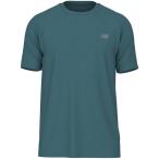 在庫1点限り　Sサイズ ニューバランス メンズ Sport Essentials ランショートスリーブTシャツ アパレル ランニング トップス 半袖 吸汗速乾 運動 MT41222