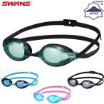 WA одобрение Swanz AQUALIGHTNING рейсинг модель плавание аксессуары состязание защитные очки бассейн помутнение прекращение бесцветные линзы сделано в Японии SR-3NRE