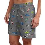  Nike плавание мужской Nike SS25 season принт стрейч 7 bolle шорты плавание одежда купальный костюм боковой карман шорты type внутренний имеется casual NESSF552