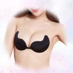 ショッピングヌーブラ ヌーブラ　シリコンブラ　シームレス　ひもなし　ヌードブラ　ベージュ　ブラック　ＡＢＣＤ