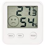 エンペックス気象計 おうちルーム デジタルmidi温湿度計 TD-8411 ホワイト 約9×8.5×2cm