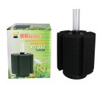 スポンジフィルター 大型水槽対応 バクテリア定着率UP 繰り返し洗える高耐久ろ材 アクアリウム ペット