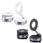 ショッピングスマホスタンド 360° 回転 スマホスタンド 真空吸着 マグネット 三軸調整 折りたたみ 車載ホルダー デスク周り