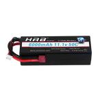 HRB 3S 6000mAh 11.1V 50C Deans T Hardcase Lipoバッテリー、RC 1/8 1/10スケール車両車、トラック