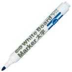 （まとめ） TANOSEE ホワイトボードマーカー 太字丸芯 青 1本 (×100セット)