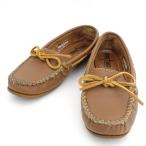 MINNETONKA / ミネトンカ モカシンシューズ/レザー/ブラウン/サイズ5(22cm) 613 レディースファッション 中古