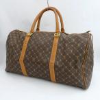 TRUSSARDI / Trussardi сумка "Boston bag" / ручная сумочка / общий рисунок /PVC/ кожа / Brown мужская мода б/у 