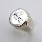 GUCCI / グッチ ロゴ 印台 ヘキサゴン シグネット ミレニアム ヴィンテージ925 ブランド 中古