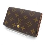 ショッピングヴィトン LOUIS VUITTON / ルイヴィトン  ポルトモネ ビエ・トレゾール L字ファスナー財布 モノグラム M61730 ブランド 中古