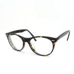 Ray Ban / レイバン  ウェイファーラー 2 眼鏡 メガネフレーム ブラウン ハバナ RB-2185VF ブランド 中古