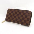 ショッピングLOUIS LOUIS VUITTON / ルイヴィトン  ジッピーウォレット ラウンドファスナー長財布 ダミエ ローズバレリーヌ N60046 ブランド 中古