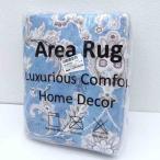 HAOCOO смешанные товары HAOCOO легкий цветочный принт голубой ковер ковровое покрытие 120×160cm хозяйственные товары не использовался 