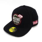 mazume /mazme колпак /FLAT CAP шерсть 2/ нашивка / черный /F/ с биркой MZCP-659 мужская мода б/у 