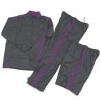 adidas / Adidas выставить /3 деталь / нейлон жакет / половина &amp; длинные брюки / серый /2XO E06735 мужской б/у 