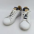 adidas / アディダス  STAN SMITH/スタンスミス/ブルードーン/ホワイト/23.5cm A:ID7195 レディースファッション 中古