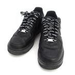 NIKE × Supreme  AIR FORCE 1 LOW/エアフォース1 ロー/ブラック/27.5cm CU9225-001 メンズファッション 中古