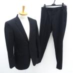 RHYTHM OF LIFE UNITED ARROWS выставить / костюм /2B/ одиночный / полоса / черный / размер 46 мужская мода б/у 