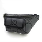 GUCCI / グッチ  ジャンボGG ミディアム ショルダーバッグ ボディ ウエスト グレー 645093 525040 ブランド 中古