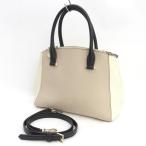 Kate Spade / ケイトスペード  2wayショルダーバッグ/アイボリーピンク×ホワイト PXRUA265 レディースファッション 中古