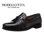 MODELLO VITA モデーロ ビータ ビット ローファー ビジネス 革靴 幅広 撥水 3E VT5601 (nesh) (新品)