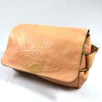 Vivienne Westwood / ヴィヴィアンウエストウッド アコード ショルダーバッグ レザー ベージュ ブランド 中古