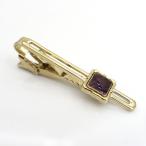 BURBERRY / Burberry галстук булавка Gold цвет лиловый кейс бренд б/у 
