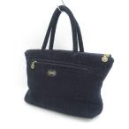 ショッピングフェイラー FEILER / フェイラー  ハンドバッグ 黒 白 ピンク グレー ブランドB 中古