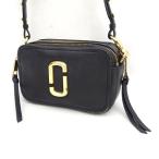MARC JACOBS / マークジェイコブス ショルダーバッグ ソフトショット21 レザー ブラック ブランド 中古