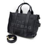 MARC JACOBS / マークジェイコブス ザ トートバッグ モミ革 ブラック 2WAY ビジネス ブランド 中古