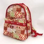 LESPORTSAC / レスポートサック ピンクハウス リュック パッチワーク ナイロン レッド ブランド 未使用