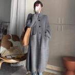 ニットカーディガン レディース カーディガン ニット ニットカーデ ロングカーディガン ロング丈 ハイネック アウター 厚手 防寒